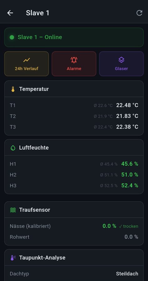 App – Sensoreinheit im Detail